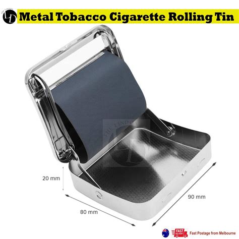 metal automatic cigarette tobacco roller roll rolling machine box case|professional cigarette rolling machine.